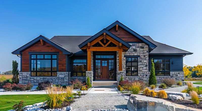 Faux Stone Siding Install